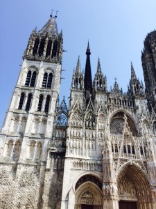 The more famous Notre Dame in Rouen